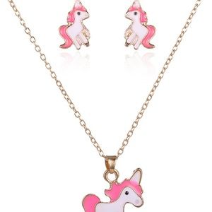 Unicorn Necklace Set- Children